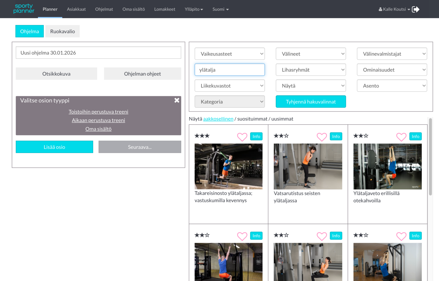 Sportyplanner