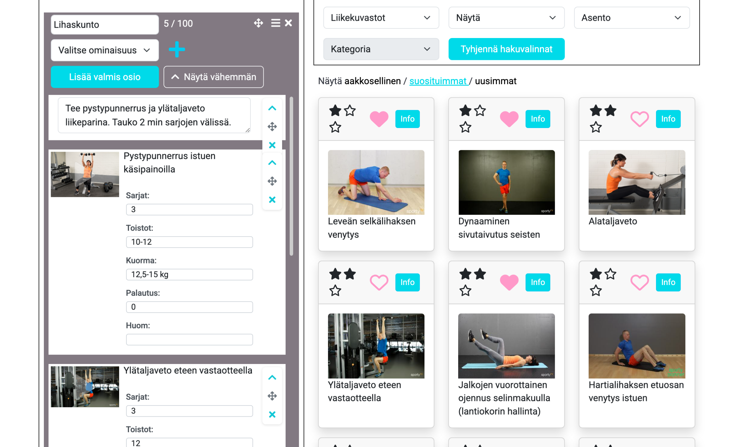 Miten Planner ohjelmanrakennus toimii?